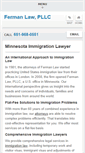 Mobile Screenshot of fermanlaw.com